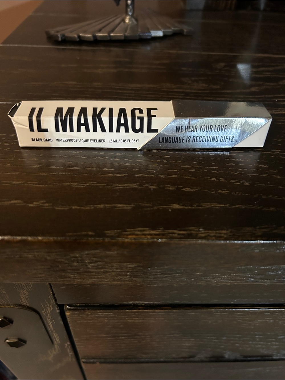 IL MAKIAGE Black Waterproof Liquid Eyeliner - Black Card